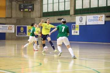  El Teldeportivo se impone al Leganés B en medio de la calima/TA.